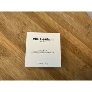 Elvis+Elvin New York Hyaluronic Loose Powder Foundation N11 Color 0.35 Oz. NIB